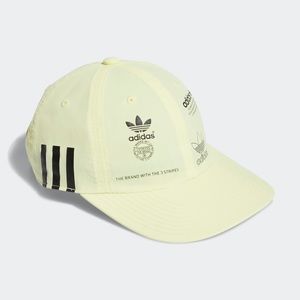 Adidas light yellow cap